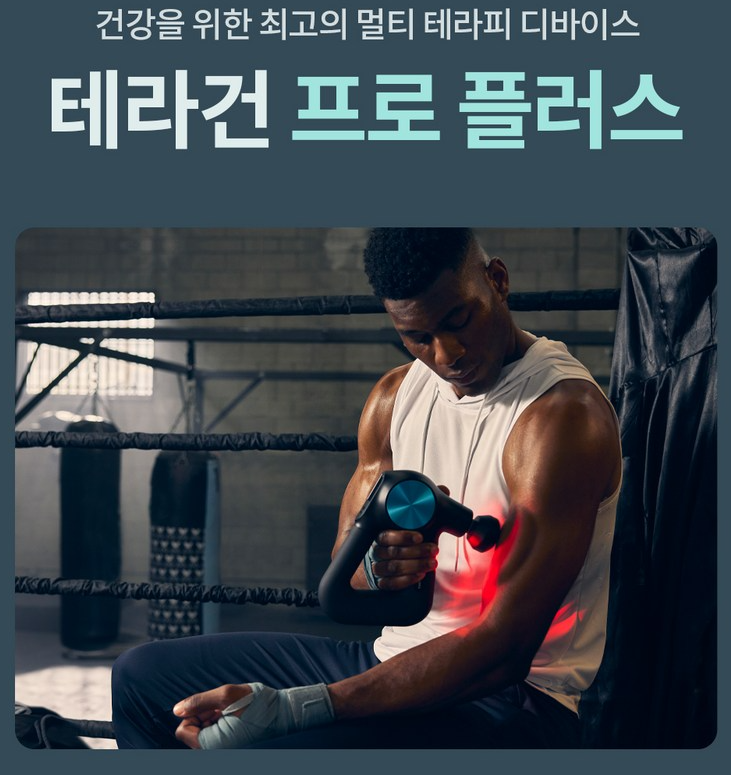 테라건 프로 플러스 마사지건 전문가용 마사지건 추천