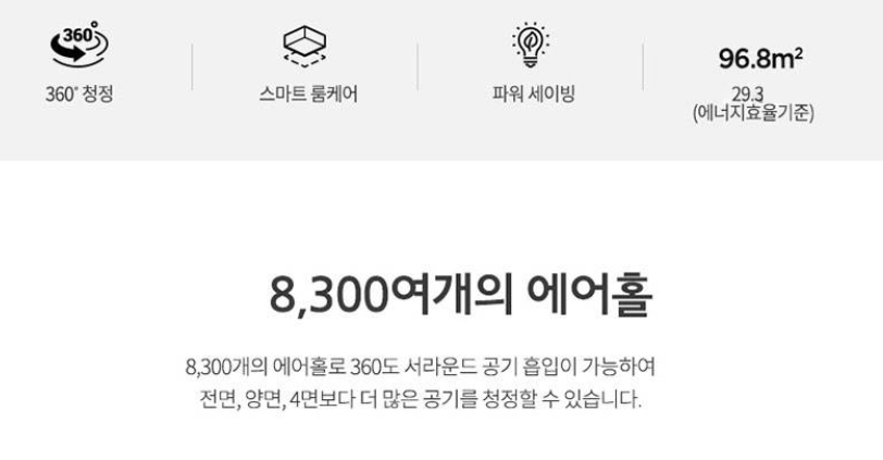 펫케어 공기청정기 추천 순위
[쿠쿠] 펫케어 공기청정기 W8300
8300개 에어홀
